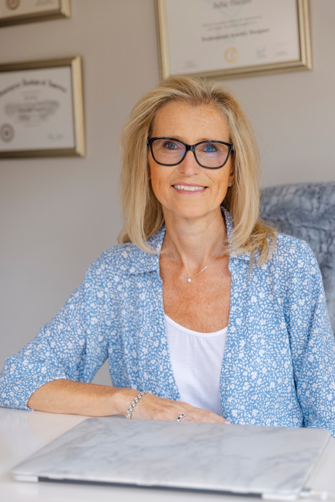 Julie Hazell providing driving instruction in Rossett